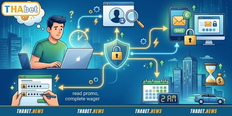 Lý do khiến người chơi quên mật khẩu THABET
