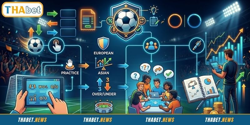 Tips giúp ghi nhớ nhanh thuật ngữ trong cá độ bóng đá